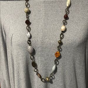 Elegant Multicolor Beaded Necklace